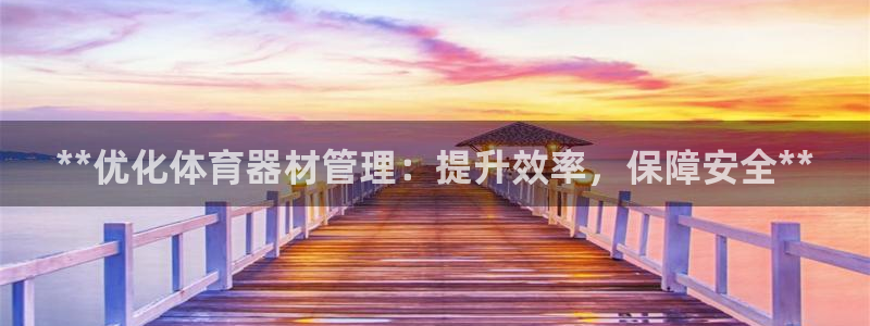 杏鑫娱乐脚本下载官网：**优化体育器材管理：提升效率